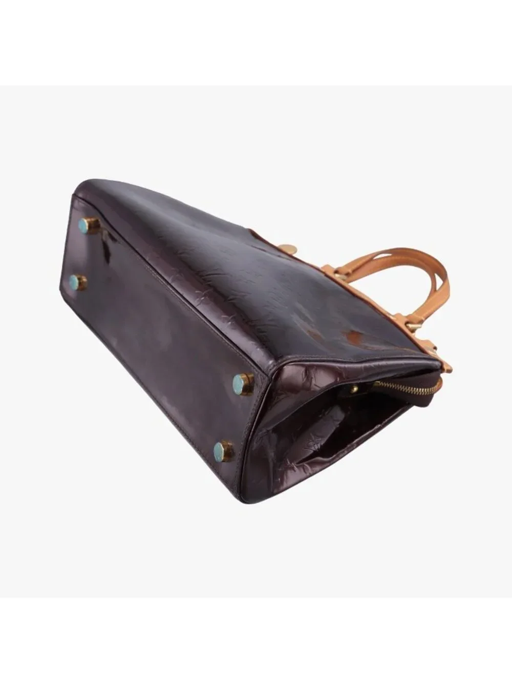 Louis Vuitton Blair MM Amarante Vernis Shoulder